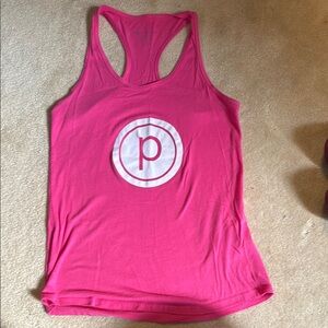 Pure Barre Pink Tank Top- medium